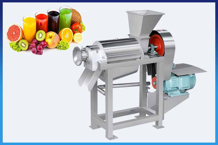 stainless steel screw juice extractor machine